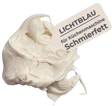 LICHTBLAU Schmierfett, Lebensmittelecht für Küchenmaschinen, Kaffeevollautomaten Schmiermittel für Antrieb und Zahnräder z.B. Bosch MUM4, MUM5, und andere