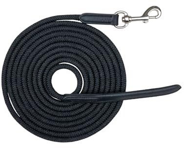 WALDHAUSEN Bodenarbeitsseil leicht, mit Karabiner, schwarz, 4 m