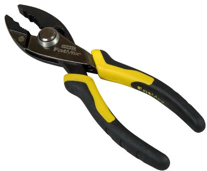 STANLEY 0-84-646 Pince 20 Cm - Gamme FATMAX - Mâchoires Renforcées - Forgée En Alliage - Poignées Bi Matière