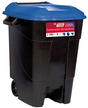 Tayg 420023 Eco - Contenedor de Residuos Eco , color Azul, 100 L