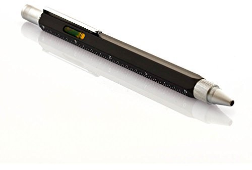 InGenious 6 in 1 Multi Tool Pen | Spirit Level, Screwdriver, Touch Screen Stylus, Ruler & Ballpoint