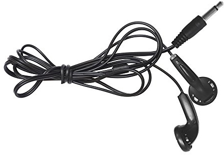 Hamilton Buhl Additional Mono Ear Buds for ALS700 Only, Black (ALSB700)