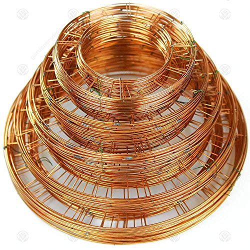 GardenersDream Flat Wire Wreath Rings - Great for Wreath Making, Christmas Decorations, Crafting and Floristry Frames (100, 10 (25cm))