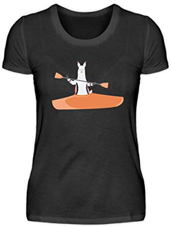 Chorchester Ideal für Kajak und Alpaka Fans - Damenshirt -XXL-Schwarz
