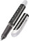 Online Tintenpatronen-Rollerball College Style Silver, Stift für Rechtshänder und Linkshänder, ergonomisches Griffstück, hochwertiger Tintenroller, Standard-Tintenpatronen, inkl. Kombipatrone blau