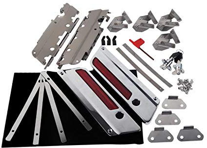Scharnier-Set kompatibel mit Harley Davidson Touring Seitenkoffer 94-13 Harte Satteltaschen
