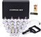 MUCHOO Set di coppettazione professionale cinese Acupoint Coppettazione Set Portatile, Aspirazione Hijama Cupping Set con Pompa Magnetica Vuoto Cellulite Cupping Massaggio Kit 22-Cup
