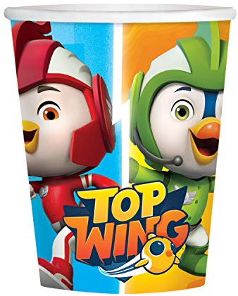 Amscan Partygeschirr Becher Top Wing