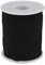 Corda di Filo di Nylon con Filo per Spago per Gioielli con Bracciale per Collana (2mm-98feet, Nero)