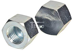 Dresselhaus 40 Stück M6 Hutmuttern, niedrige Form, galv. Verzinkt, DIN 917