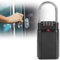 Jenngaoo Key Lock Box, Outside Lockbox for House Keys, Key Hiders Storage Lock Box, Large Capacity with Removable Shackle Loop for Outdoor, Hotels, Schools(Black)