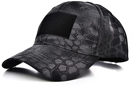 ESTEVANJ MUR Baseballkappe, klassischer Sport-/Freizeit-Sonnenhut, Armee-Fan, taktischer Klettverschluss, Camouflage Hat (DE/NL/SE/PL, Numerisch, 46, 8)