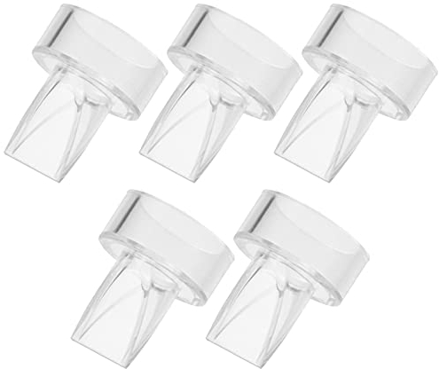 EXCEART 5pcs Duckbill Valves Transparent Anti Backflow Durable Safe Healthy Replace Breast Pump Parts Silicone Diaphragm Electric Breast Pump Parts