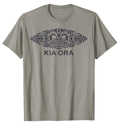 Maori Neuseeland Kia Ora Kultur Symbol Haka Tanz T-Shirt