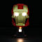 cooldac Licht-Kit Kompatibel mit lego 76165 Super Heroes Marvel Iron Mans Helm, Led Beleuchtungs Set Kompatibel mit lego 76165 (nur Lichter, Keine Modelle)