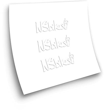 Aufkleber kompatibel mit Fahrrad NS Bikes Logo