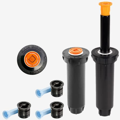 MHB-Sparset: 3 STK. Rain-Bird Versenkregner Typ 1800/1804 10 cm Aufsteiger inkl. Van 15 Düsen 3,4-4,6m