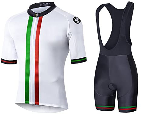 UGLY FROG Completo Bici Abbigliamento Ciclismo Set Tuta Ciclismo Estivi Maglia + Salopette Ciclismo Imbottito