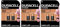 6 x Duracell 123 Lithium Batteries (3 Blister Packs of 2 Batteries) 6 Batteries