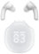 ACEFAST T9 Cuffie Bluetooth, Auricolari Bluetooth 5.3 HiFi Immersivo con 4 Mic, Cuffie Wireless In Ear con LED Display Controllo Touch, Cuffie Senza Fili Sport Cuffiette Bluetooth, Bianco(2024)