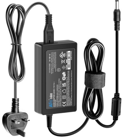 KFD 24V Power Supply Adapter Cable for DYMO LabelWriter 550 5XL 4XL 400 450 330 320 450SE/Twin Turbo/Turbo/Duo Label Printer 2112726 2112724 2112552 S0838960 1860979 DYS865-240250W Switching Charger