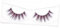 3 Paires cils faux d'halloween cosplay faux se réconcilier se déployer fibre Violet
