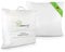 Greenhome Lifestyle Kopfkissen 80x80 cm I Bambus Kissen mit Oeko-TEX Bezug aus Bambus & Baumwolle I weich gefüllt, waschbar, hautfreundlich & allergikergeeignet I nachhaltig & plastikfrei