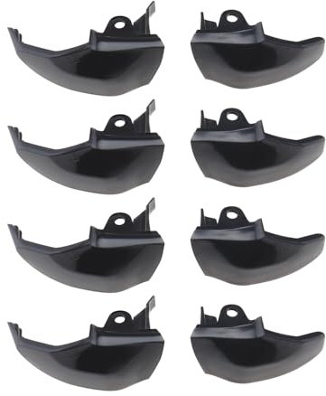 ECSiNG 4 paia di pulsanti per controller console di gioco LB RB Trigger Buttons Set nero di ricambio compatibili con controller wireless Xbox One modello standard 1537