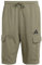 adidas Herren Essentials FEELCOZY French Terry Cargo Short, Olive strata/Black, M
