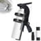 Spraydosen Verlängerungsstangen-Adapter, Einstellbarer Sprühalter-Adapter für Wespenspray/Bienenspray, Sprühstange mit großer Reichweite für Aerosoldose, Sprühfarbe, Schwarz