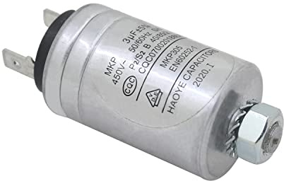 Geschirrspüler-Kondensator, Motorkondensator, Zubehör for MKP305, 3UF, 450V, Kondensator for Waschmaschine
