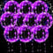 YOUYIKE 10 Stück 20 Zoll LED Leuchtende Luftballons, Bobo Helium Ballons, Luftballons Leuchtend, Helium Ballons, Ballonlichter, Helium Balloon Gas, für Hochzeit Deko, Geburtstag, Party Deko (Lila)