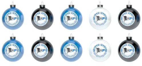 Arminia Bielefeld Weihnachtskugeln Christbaumkugeln Weihnachten 10er Set