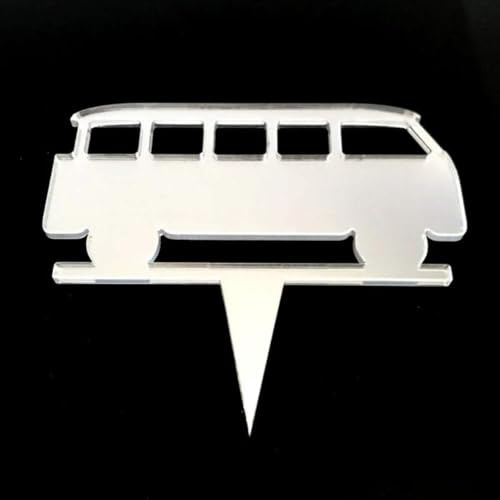 Kuchendekoration mit Wohnmobil, 10 cm