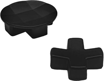 Crucetas 2 en 1 para el Mando Xbox Elite 2 Core Crucetas de Acero Inoxidable para el Mando Xbox One Elite Series 2 Sustitución de Las crucetas para el Mando Xbox One Elite Series 1 (Negro)