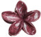 1 épingle à cheveux en forme de fleur pour femme - Pince à cheveux - En résine plastique antidérapante - Pour femme - Accessoire de coiffure pour un port quotidien - Bordeaux