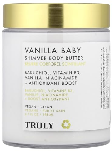 TRULY VANILLA BABY SHIMMER BODY BUTTER