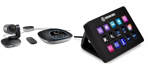 Logitech Group Video Conferencing & Elgato Stream Deck MK.2 – Studio