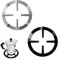 2PCS Moka Pot Stoves Holder Metal Gas Ring Reducer Gas Range Stove Burner for Coffee Pots Stove Top Universal Iron Mocha Pot Stand Gas Ring Stove Rack Anti Slip Wok Ring for Gas Hob Stoves 13cm