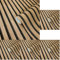 WALLCOVER Skandi, carta da parati in tessuto non tessuto, colore marrone, effetto 3D, pannelli in legno naturale, moderna parete in legno, 10,05 m x 0,53 m, made in Germany (Confezione da 5)
