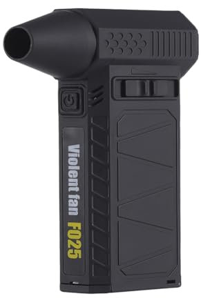 Suoumwa 200000 RPM Fan Electric Air Duster, Snow Duster & Vacuum Cleaner with Brushless Motor for Cars