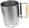 BESTonZON Accenditore per Carbonella da Barbecue con Legno Portatile per Accensione Carbonella per Grigliate Resistente al Circolazione Ottimale Aria