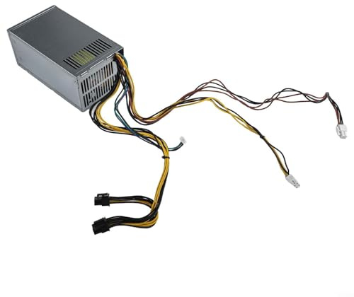 Fuente de alimentación ajustable de 400 W para HP ProDesk 600 G3/G4/G5 MT y EliteDesk 800 G3/G4/G5, 942332-001 PA-3401-1HA L04618-800 PSU, carcasa con cable negro de 6 + 2 pines