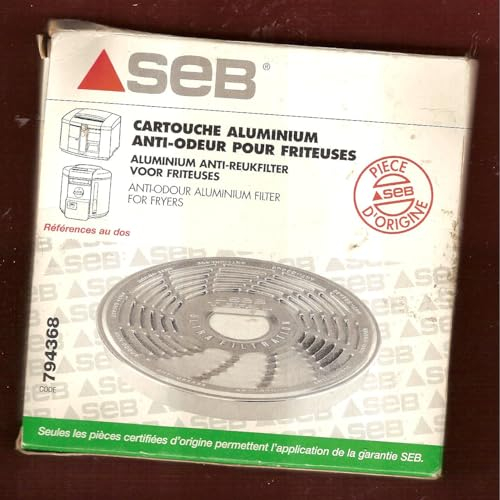 Seb 794368 Accessoire Friteuse Cartouche filtrante ronde Magiclean / Visialis / Smartclean