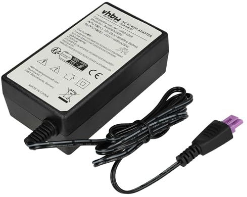 vhbw Netzteil kompatibel mit HP Deskjet D2663 | D2668, D2680, D4260, D5560, D5563, D5568, D730, F2420, F2423 Drucker - 200 cm