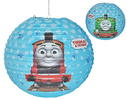 alles-meine.de GmbH Papier Laterne/Lampenschirm - Thomas die kleine Lokomotive - für Kinder - Papierlaterne Laternen Lampion Lampions - Kinderzimmer Jungen Eisenbahn Zug Lok