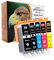 5er-Set Druckerpatronen ersetzt PGI-520 CLI-521 für Canon Pixma iP3600 iP4600 iP4700 MP540 MP550 MP560 MP620 MP630 MP640 MP980 MP990 MX860 MX870