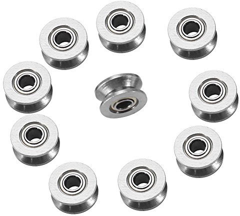 Kugellager Riemenscheibe V624ZZ V Doppelgeschirmte Nut Haltbarkeit Für Schiene Linearsystem