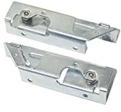 Juego de soporte de bisagra derecha e izquierda (299528-42148) horno, cocina 53188927767 Arthur Martin Electrolux