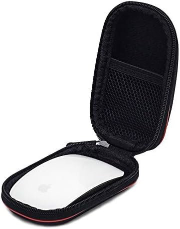 LINGHUANG Magic Mouse Case Storage Portable Hard EVA Protective Travel Bag for Apple Magic Mouse 2 and Magic Mouse 1 (Internal Size:11.7 x 6.2 x 4.5cm)